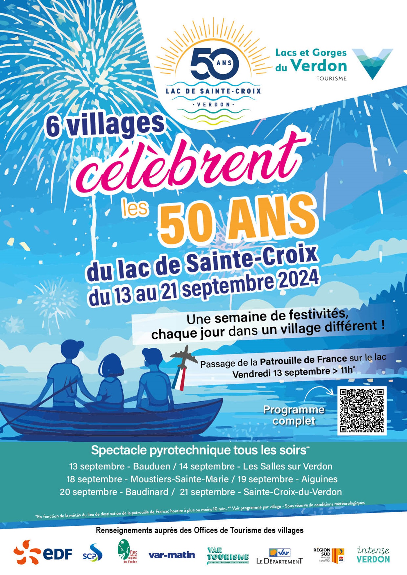 50 ans du Lac de Sainte-Croix-du-Verdon