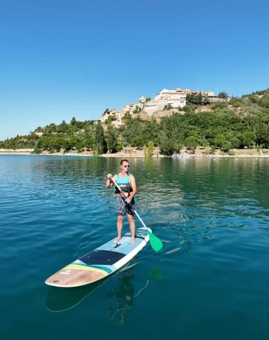 Paddle sur le lac de Sainte Croix du Verdon