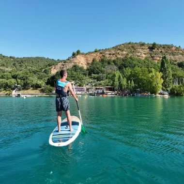 Paddle sur le lac de Sainte Croix du Verdon