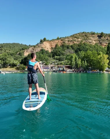 Paddle sur le lac de Sainte Croix du Verdon